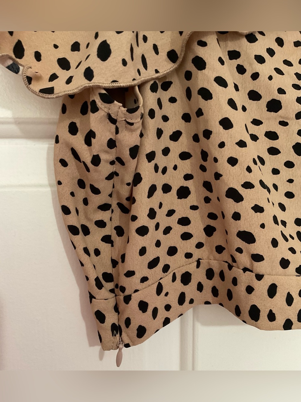 A&G by Dresscode L.A. Ruffled Polka Dot Wrap Two Piece - Picture 5 of 10